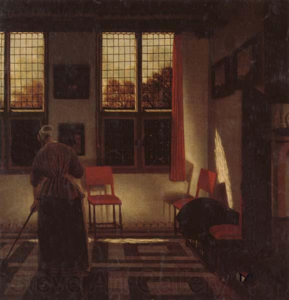 Pieter Janssens Elinga A Dutch Interior Germany oil painting art